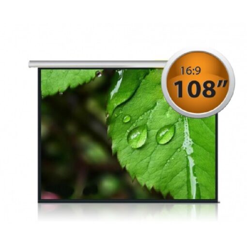 Pantalla para proyector 108'' 16:9 Blanco Retráctil