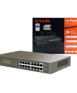 Switch PoE Tenda TEG1116P-16-150W 16 puertos 10/100/100