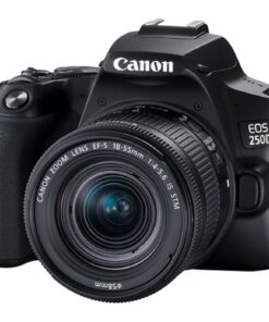 Camara Canon Réflex Profesional EOS 250D lente 18-55mm