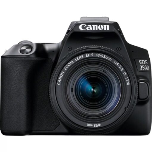 Camara Canon Réflex Profesional EOS 250D lente 18-55mm