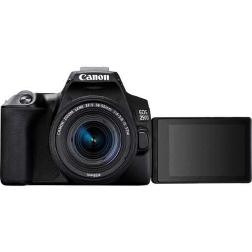 Camara Canon Réflex Profesional EOS 250D lente 18-55mm