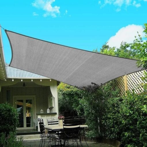 Malla Toldo Vela Alta Calidad 10x 3 metros Uv 98% Gris