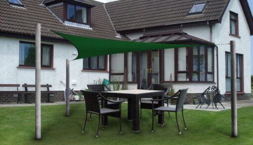 Malla Toldo Vela Alta Calidad 10x 3 metros Uv 98% Verde