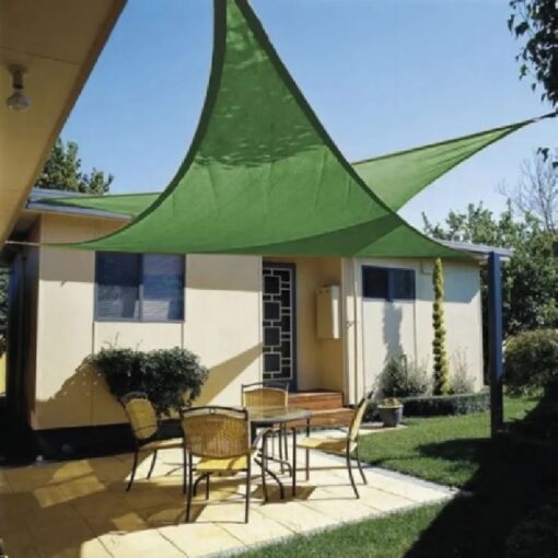 Malla Toldo Vela Alta Calidad 7 x 3 metros Uv 98% Verde