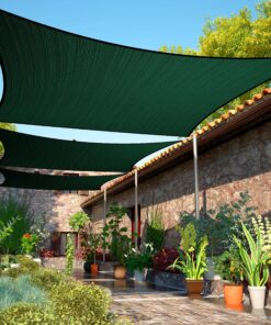 Malla Toldo Vela Alta Calidad 7 x 3 metros Uv 98% Verde