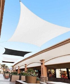 Malla Toldo Vela Alta Calidad 8 x 16 metros Uv 98% Blanco