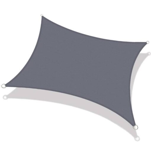 Malla Toldo Vela Alta Calidad 8 x 16 metros Uv 98% Gris