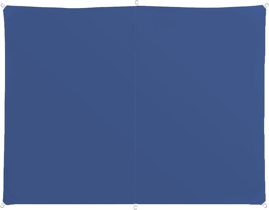 Malla Toldo Vela Alta Calidad 8 x 5 metros Filtro Uv98% Azul