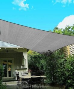 Malla Toldo Vela Alta Calidad 8 x 5 metros Filtro Uv98% Gris