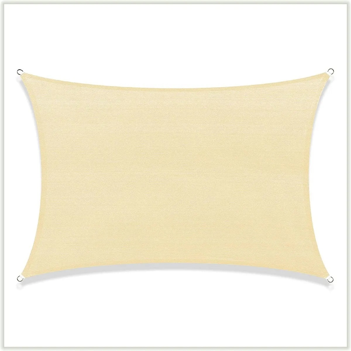 Toldo Vela Sombra viento/granizo Uv 2*2 Mts Cuadrado Beige Toldo Vela Sombra viento/granizo Uv 2*2 Mts Cuadrado Beige