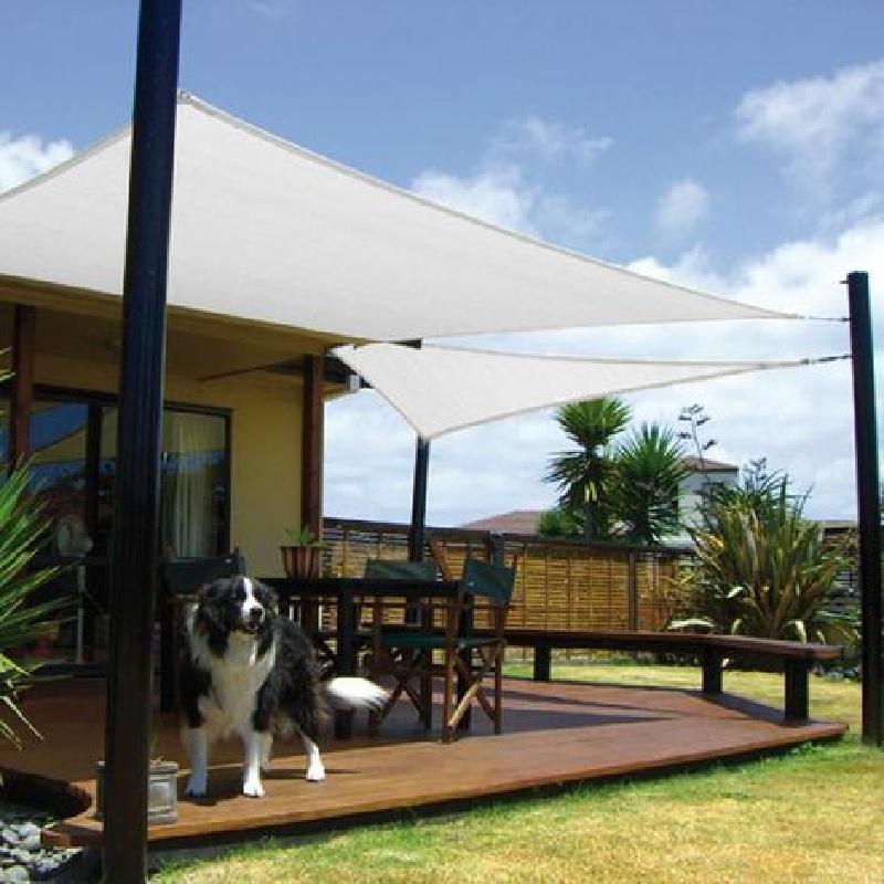 Toldo Vela p/ sombra viento c/ Uv - 4*6 rectangulo BLANCO Toldo Vela p/ sombra viento c/ Uv - 4*6 rectangulo BLANCO