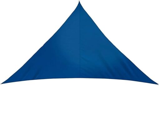 Toldo Vela sombra viento granizo c/Uv - 5*5*5 triangulo AZUL