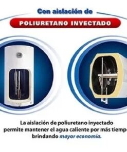 Calefon Termotanque James 80 Litros Prisma Cobre Efi. A