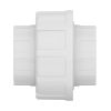 Caño UNION DOBLE PVC SD HH 90MM Para Piscina