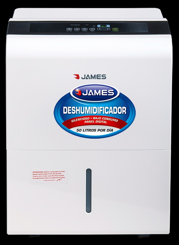 Deshumificador James DJ 50 DP 50L/Dia - Funcion Turbo Deshumificador James DJ 50 DP 50L/Dia - Funcion Turbo