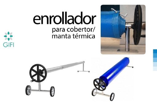 ENROLLADOR C/TUBO 4.20 Metros Para Piscina - GIFI