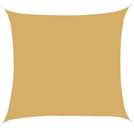 Toldo Vela p/ sombra viento c/ Uv - 4*4 Cuadrado Beige