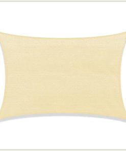 Toldo Vela p/ sombra viento c/ Uv - 4*4 Cuadrado Beige