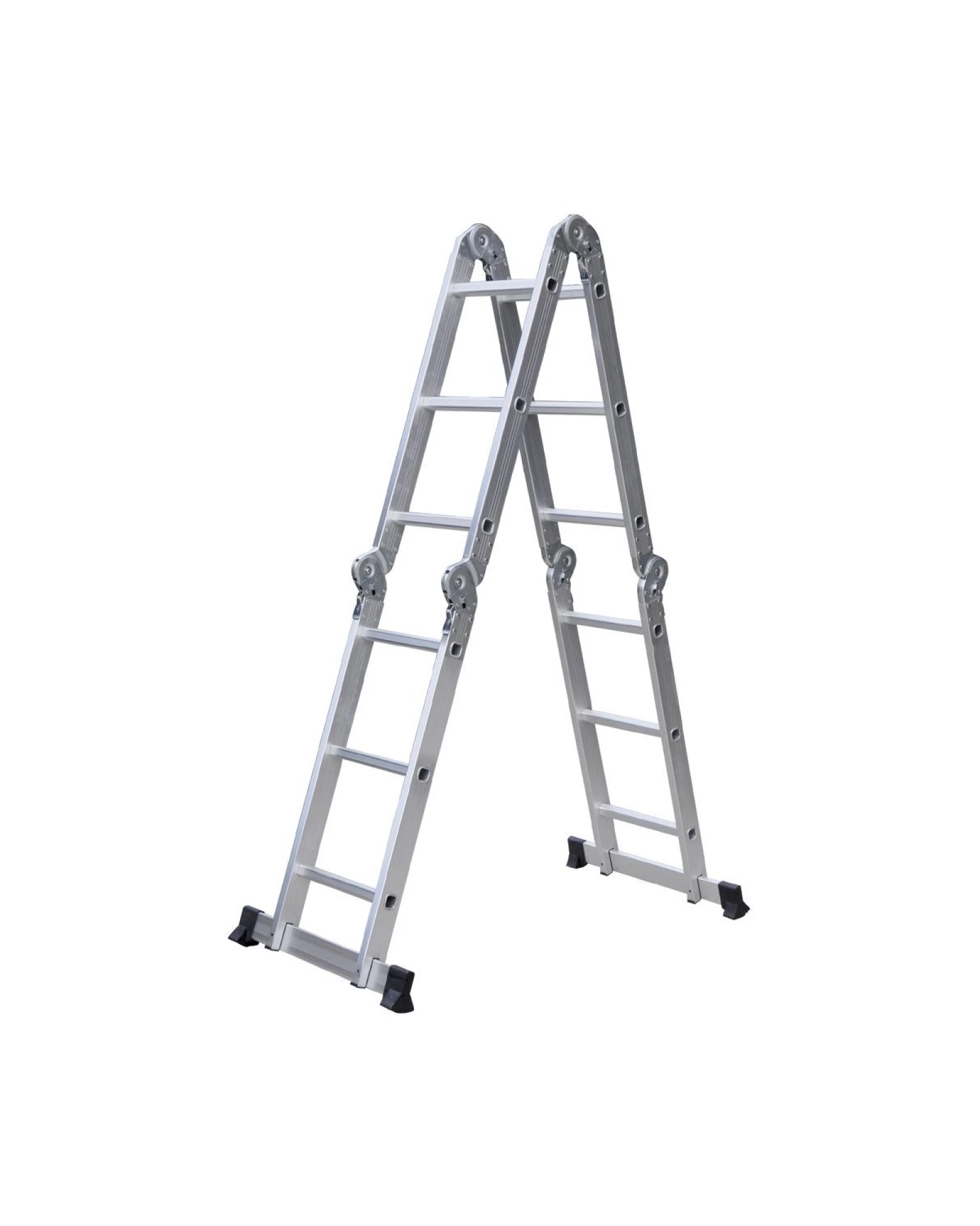 Escalera andamio 3.4 mts 12 escalones Aluminio Sin Chapones Escalera andamio 3.4 mts 12 escalones Aluminio Sin Chapones