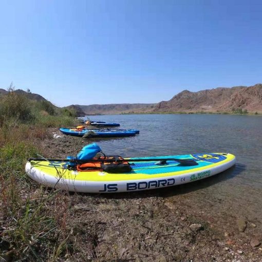 Tabla Stand Up Paddle Inflable Board 3.35m Negra+Remo+Mochil