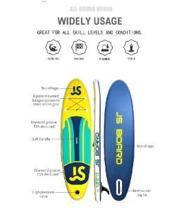 Tabla Stand Up Paddle Inflable Board 3.35m + Remo + Mochila