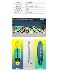 Tabla Stand Up Paddle Inflable Board 3.35m + Remo + Mochila
