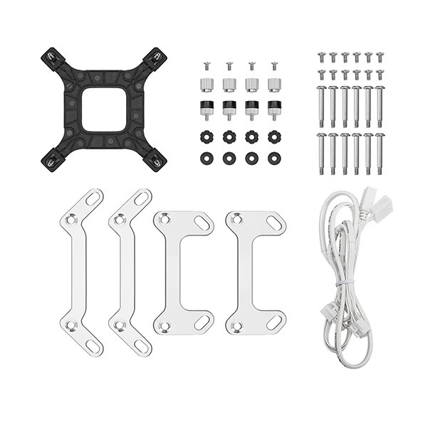 Cooler Liquido Deepcool LD360 ARGB Blanco para AMD e Intel