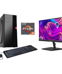 Equipo nuevo AMD Ryzen 5 4600G 8GB 256GB + Monitor 21.5"