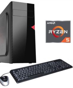 Equipo nuevo AMD Ryzen 5 4600G 8GB 256GB + Monitor 21.5