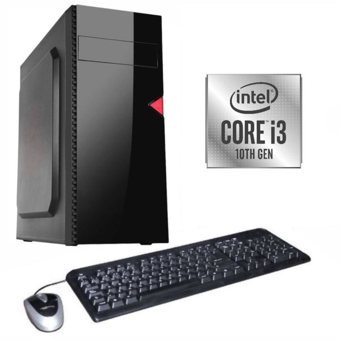 Equipo nuevo Core i3 10100 8GB 256GB + Monitor 24" Equipo nuevo Core i3 10100 8GB 256GB + Monitor 24"