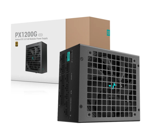 Fuente Gamer Deepcool 1200W 80 Plus Gold Gaming PX1200G