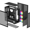 Gabinete Gamer Deepcool Morpheus Digital 3 fans ARGB 140mm