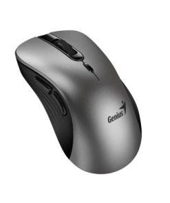 Mouse Inalambrico Genius Ergo 8100S AI plateado 2.4 GHz.