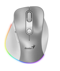 Mouse inalambrico Genius Ergo 9000S Pro blanco Bluetooth 5.0