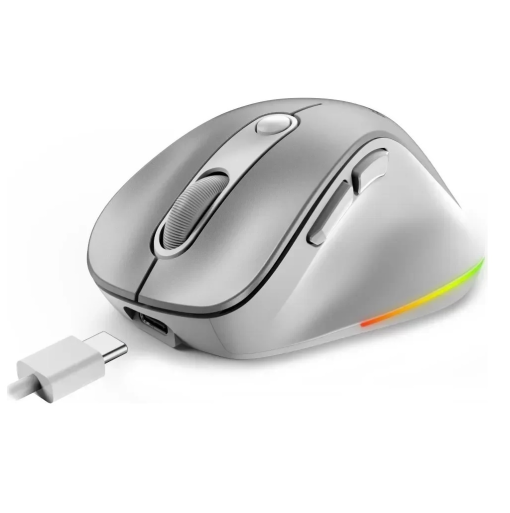 Mouse inalambrico Genius Ergo 9000S Pro blanco Bluetooth 5.0