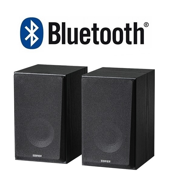 Parlantes Edifier 2.0 R990BT bluetooth 24W - Caja MDF solido Parlantes Edifier 2.0 R990BT bluetooth 24W - Caja MDF solido
