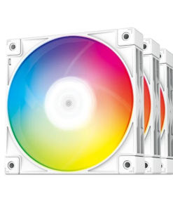 Fan Cooler Gamer Deepcool FC120 ARGB Blanco 3 en 1 Gaming
