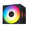 Fan Cooler Gamer Deepcool FC120 ARGB Negro 3 en 1 Gaming