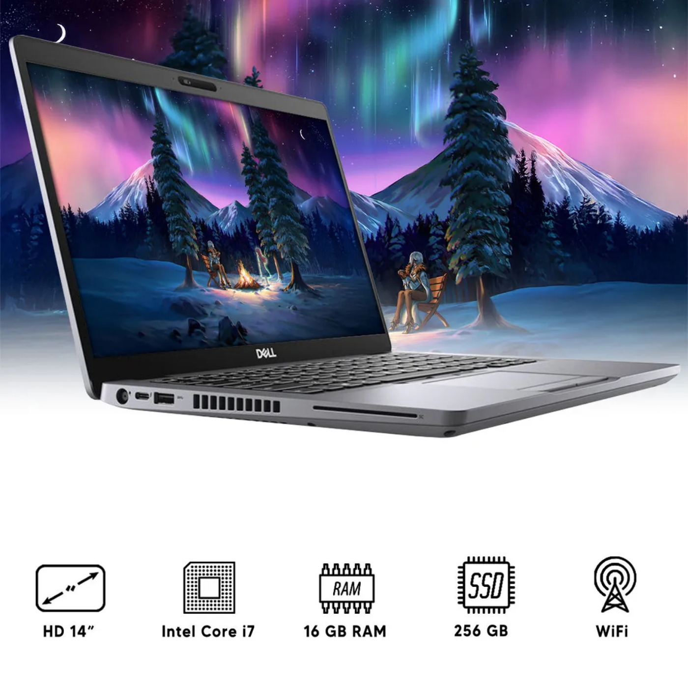 Notebook Dell Latitude 5410 i7 256GB SSD 16GB 14" WIN10 Pro Notebook Dell Latitude 5410 i7 256GB SSD 16GB 14" WIN10 Pro