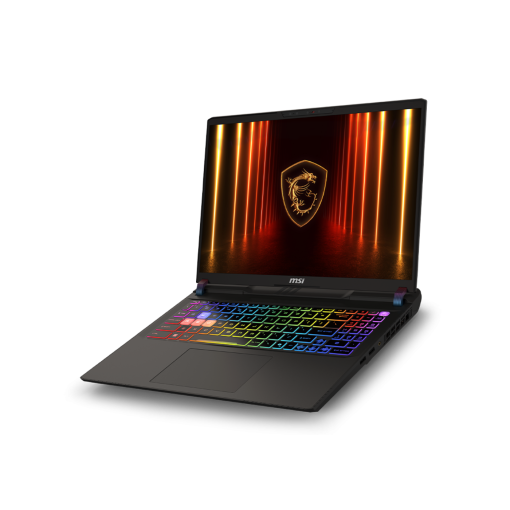 Notebook MSI Ultra 7 512GBSSD 16GB 16" WUXGA RTX5070 Ti 12GB