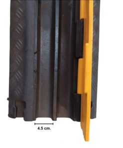 Protector de cables 2 canales 100 x 25 x 5 cm-Seguridad Vial