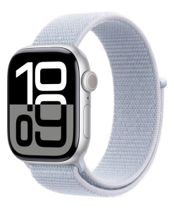 Reloj Apple Watch Serie 10 46mm Aluminio Plateado Sport Loop