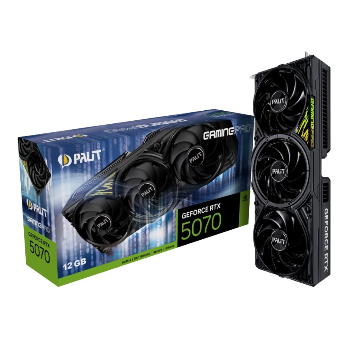 Tarjeta de Video Gamer Palit RTX 5070 12GB GDDR7 Gaming Tarjeta de Video Gamer Palit RTX 5070 12GB GDDR7 Gaming