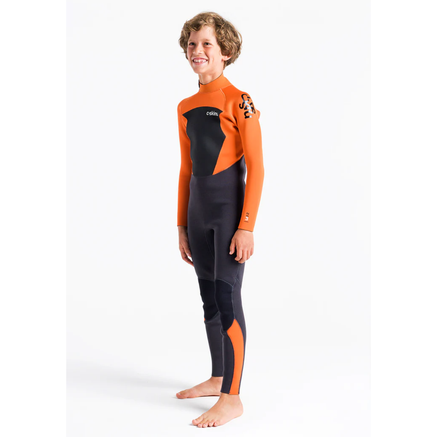 Traje de neopreno c-skins NIÑO Largo CHARCOAL/BURNT ORANGE Traje de neopreno c-skins NIÑO Largo CHARCOAL/BURNT ORANGE