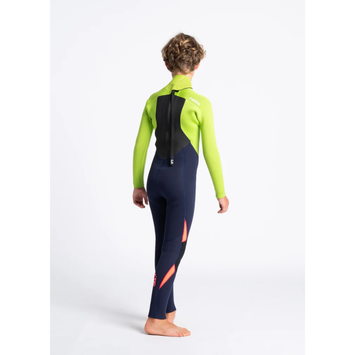 Traje de neopreno c-skins niños Largo BLUE/LIME/FLO RED/XL Traje de neopreno c-skins niños Largo BLUE/LIME/FLO RED/XL