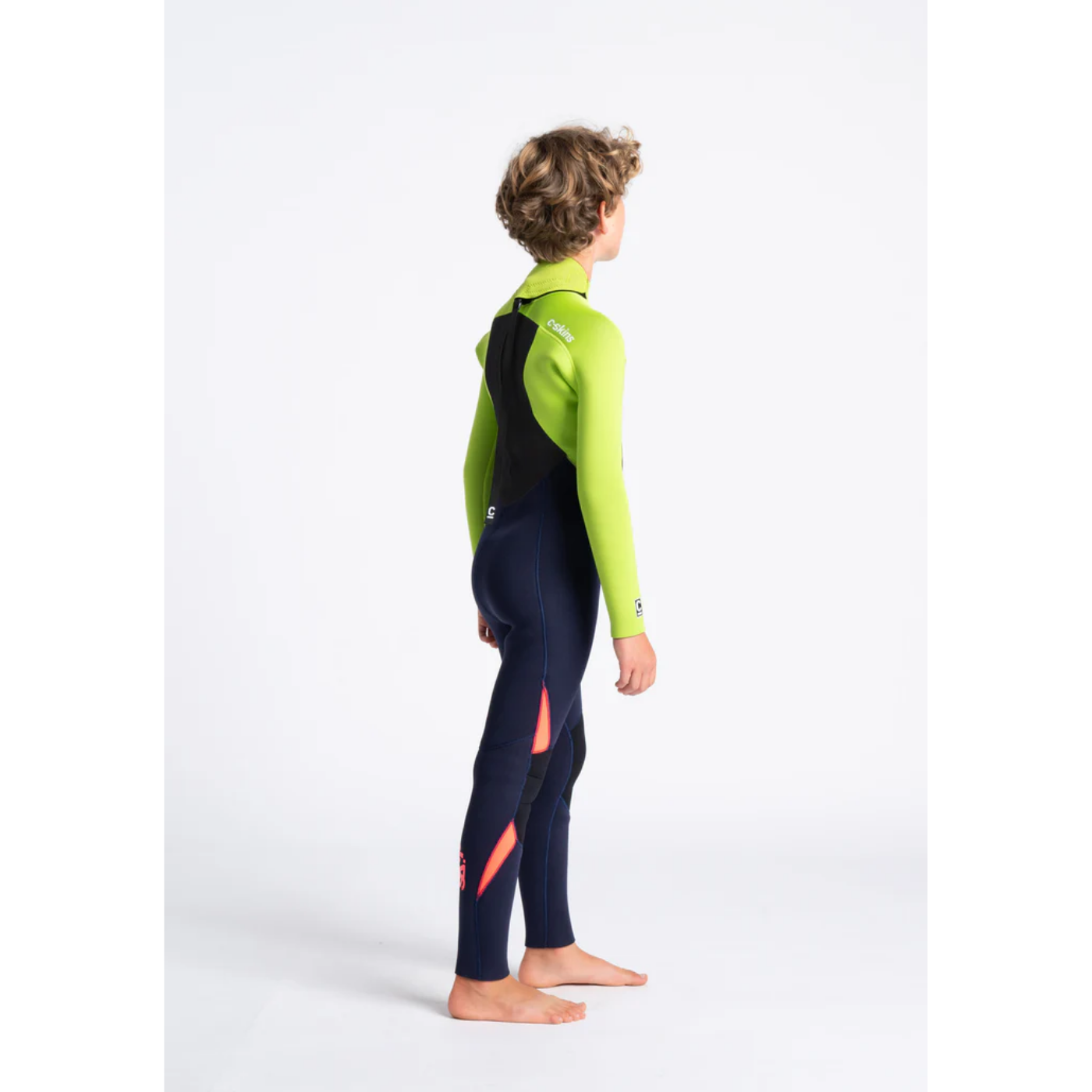 Traje de neopreno c-skins niños Largo BLUE/LIME/FLO RED/XL Traje de neopreno c-skins niños Largo BLUE/LIME/FLO RED/XL