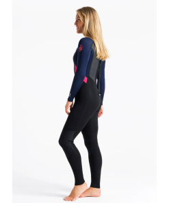 Traje de neopreno c-skins para mujer Largo BLACK/SLATE/CORAL