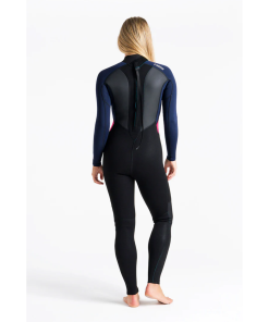 Traje de neopreno c-skins para mujer Largo BLACK/SLATE/CORAL