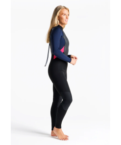 Traje de neopreno c-skins para mujer Largo BLACK/SLATE/CORAL