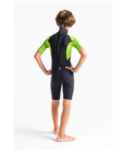Traje de neopreno c-skins para niños BLACK/LIME/XL